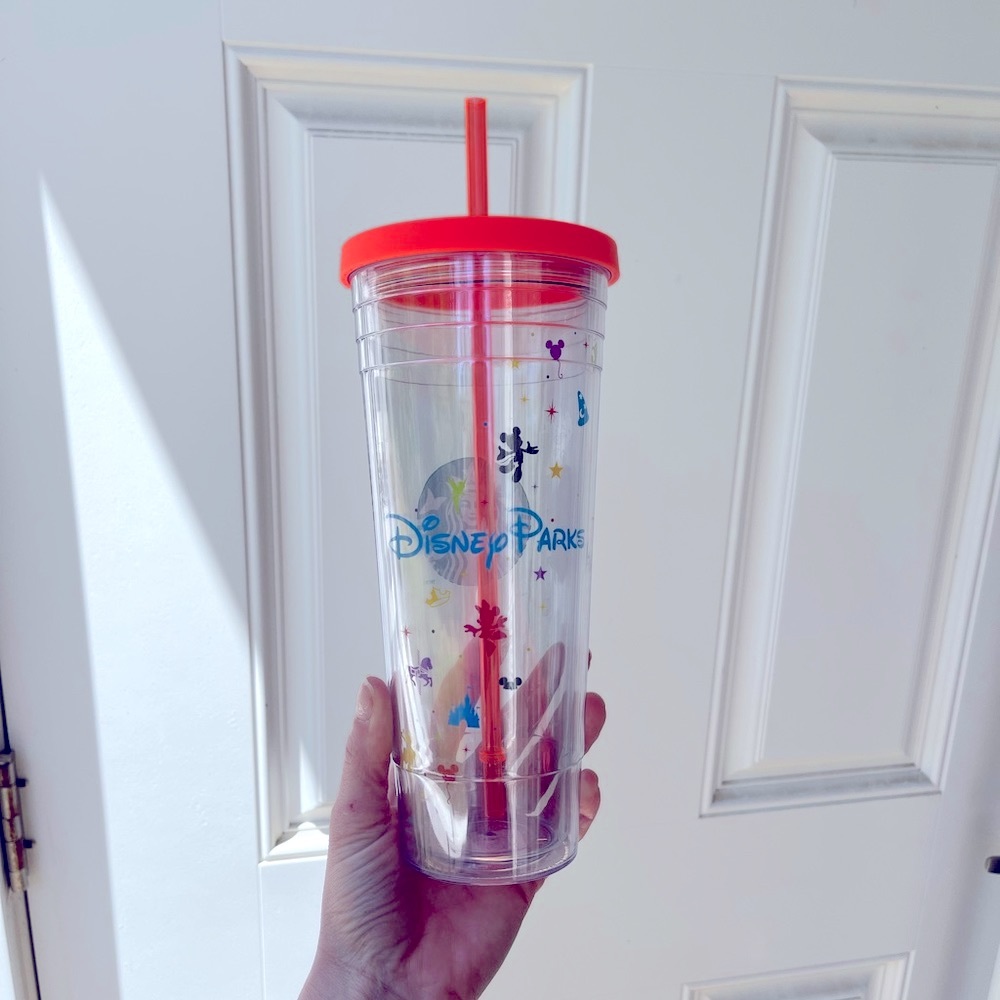 NWT Walt Disney Parks Starbucks Tumbler Venti Cup 24oz